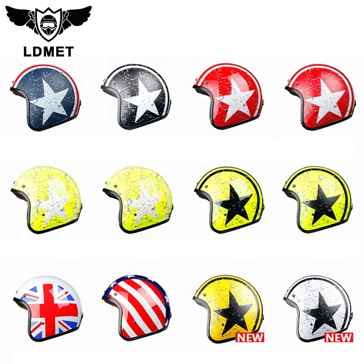 Chinese products wholesale high performance motorcycle vintage open face helmet