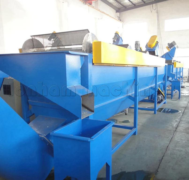 PET Bottle Crushing and Cleaning Machine/Waste PET Bottle Plastic Recycling Machine