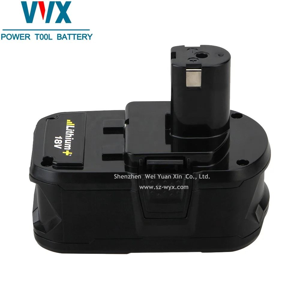 High power replacement ryobi 18v battery P102 P103 P105 P107 P108 P109 power tool Drill Lithium Ion li-ion batteries for Ryobi