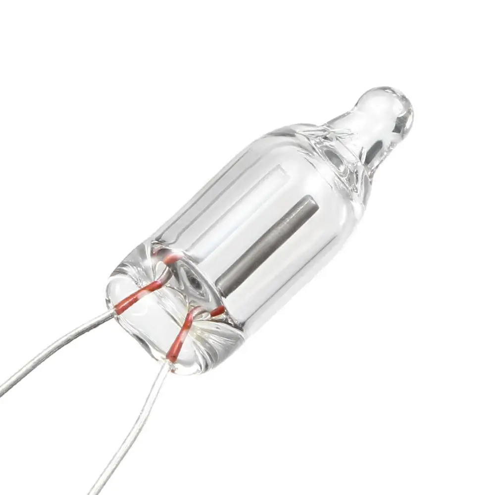 F6 6x16mm Super Bright Red Light Neon Bulb Indicator