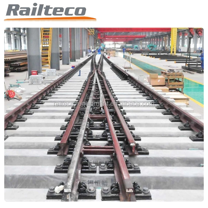 UIC54/UIC60 Railway Switch