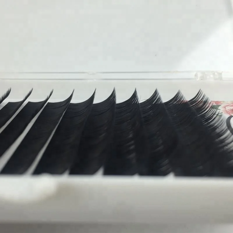 Synthetic Hair Material dlux professional eyelash Extension for beauty salon