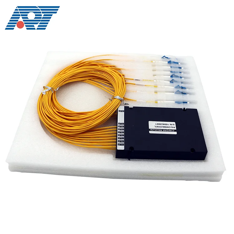  CATV 1270-1610nm оптики технология dwdm 8-канальный wdm/cwdm мультиплексор добавить