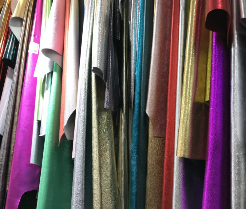 Fashion style cow matel film or pearled sprayed  for shoes upper furniture bags garment gift etc