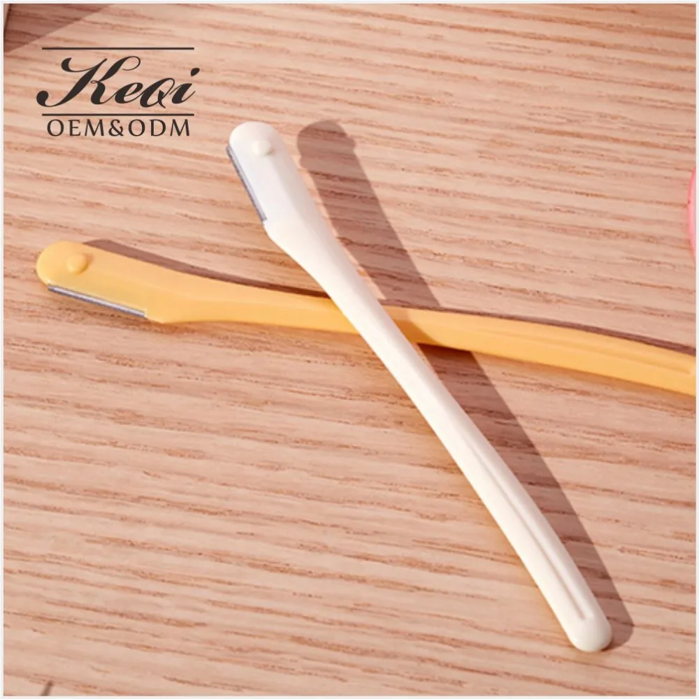 SBelle 2pcs High Quality Precise Eyebrow Shaving Razor with safty cover beautiful eyebrow trimmer for lady