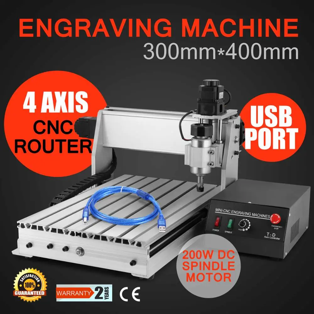 Low cost mini cnc 3040 router/4 axis cnc wood engraving machine