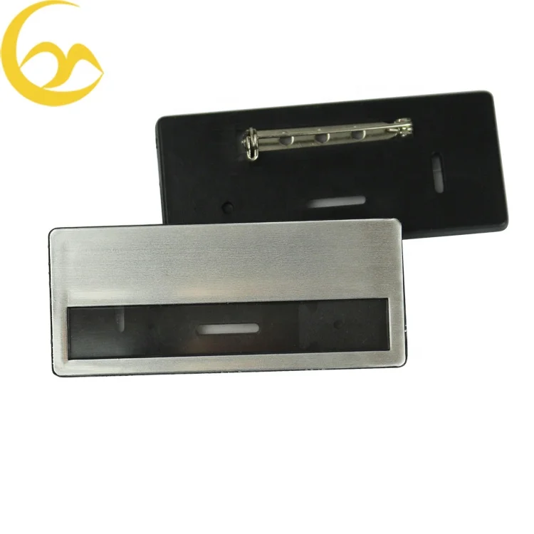 Custom digital printing plastic epoxy name badge for employee name