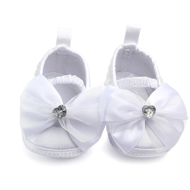New arrival high quality princess baby christening shoes