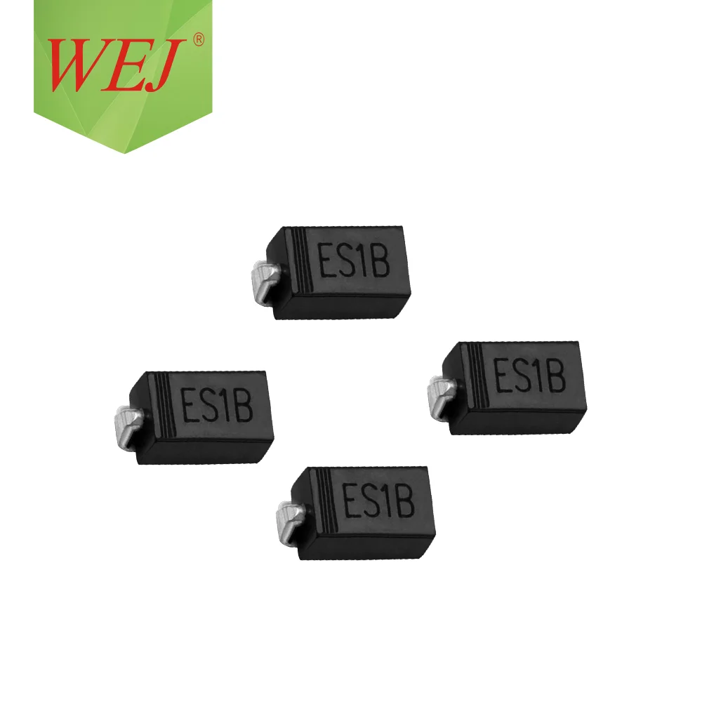 ES1A ES1B ES1C ES1M Surface mounted super fast rectifier 1A 1000V SMA/DO-214AC
