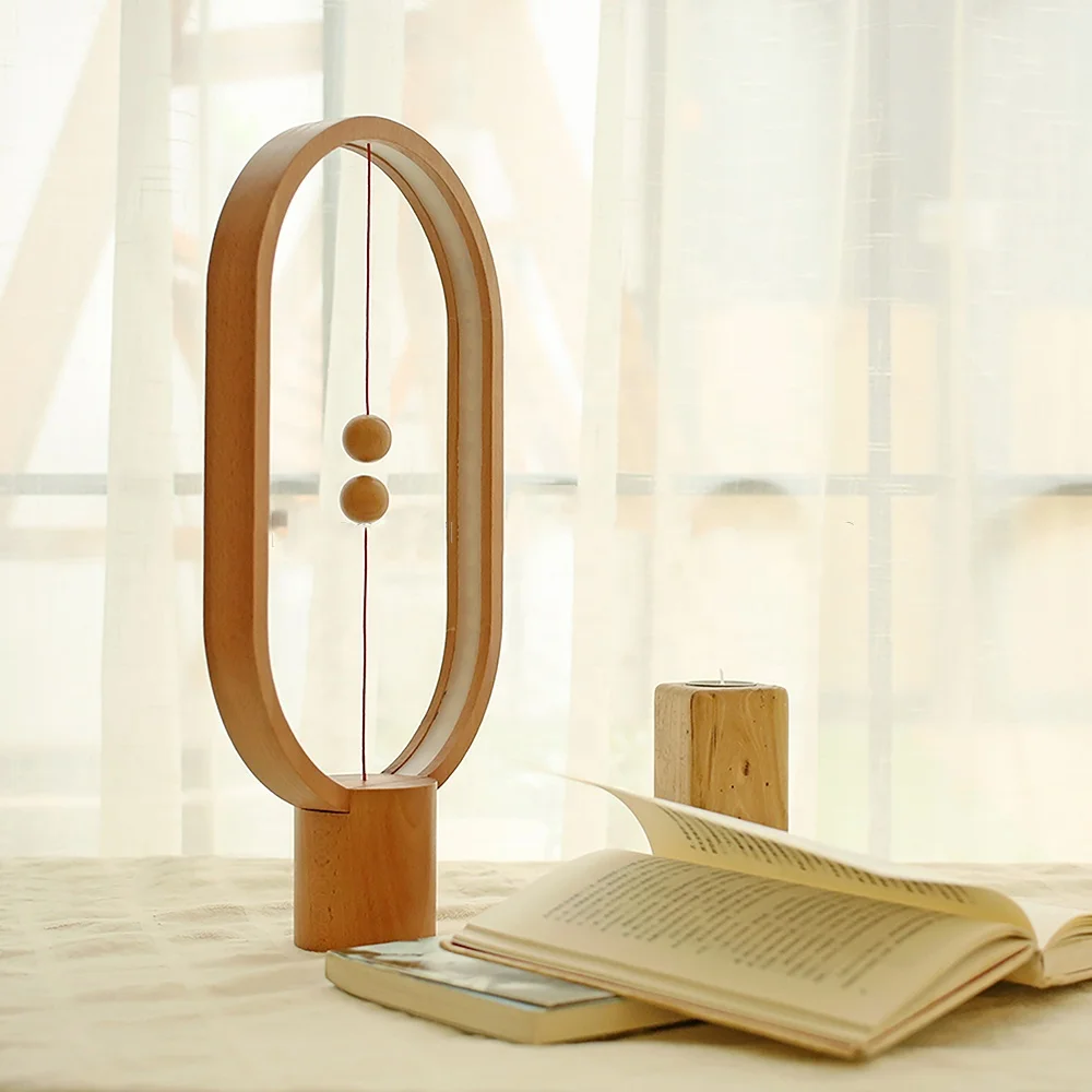 Heng Balance Magnetic switch Lamp Decorative Led Lamp night light creative desk lamp