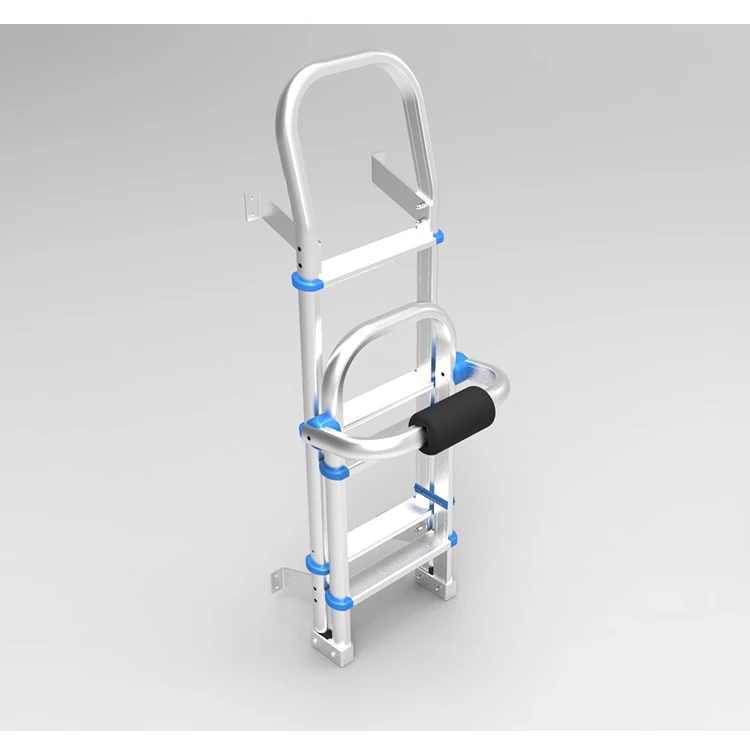 aluminium  8 steps rv exterior ladder