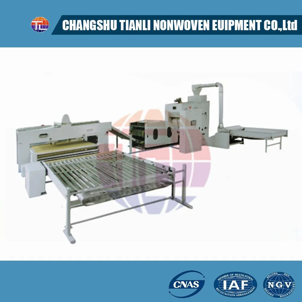 New design comforter filling carpet manufacturing machinery making line