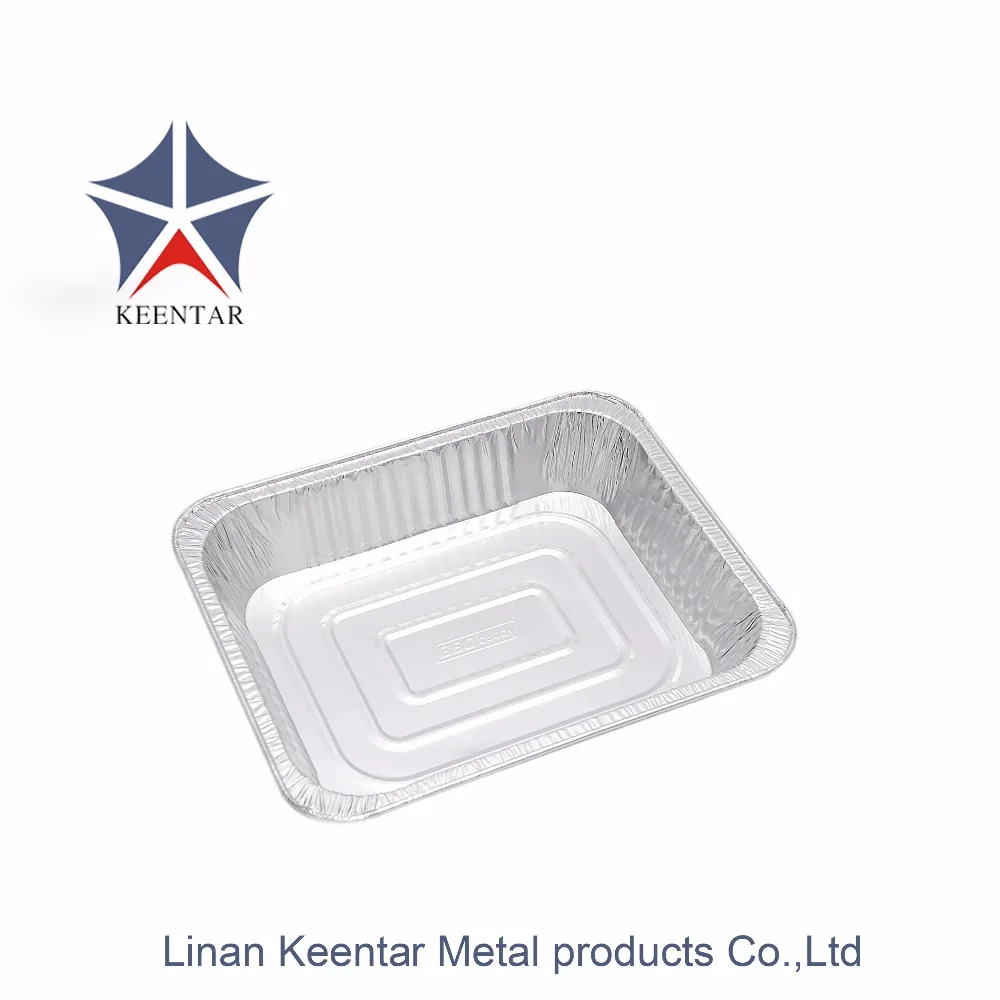 High quality half size aluminum foil container