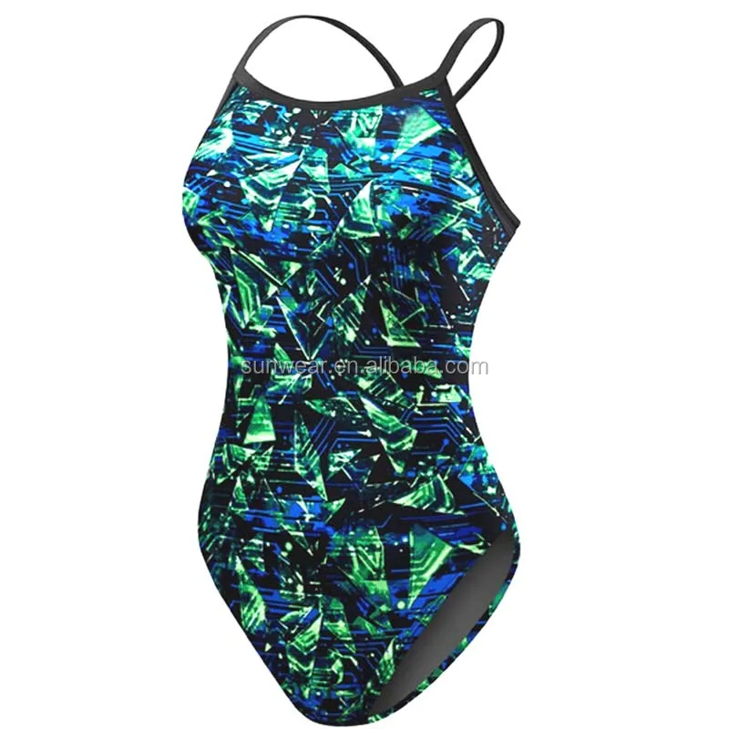 Слитный купальник из ПБТ ткани для девушек, 1 шт., купальник водный, индивидуальный принт, Официальный купальный костюм