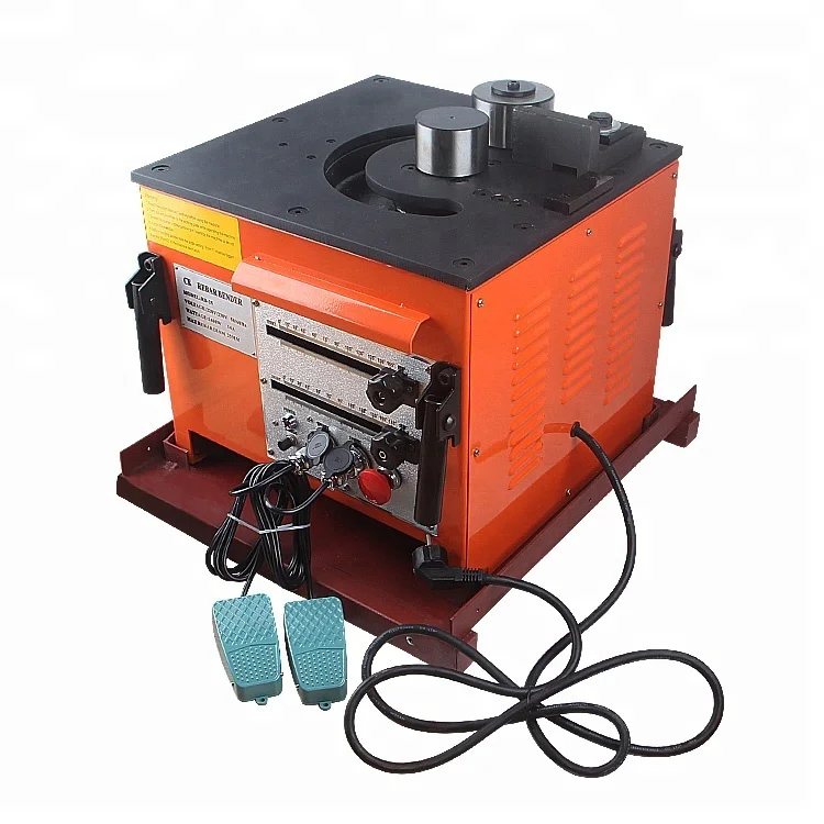 Electric Rebar Steel Bar Steel Rod Bending Machine RB-25 25mm