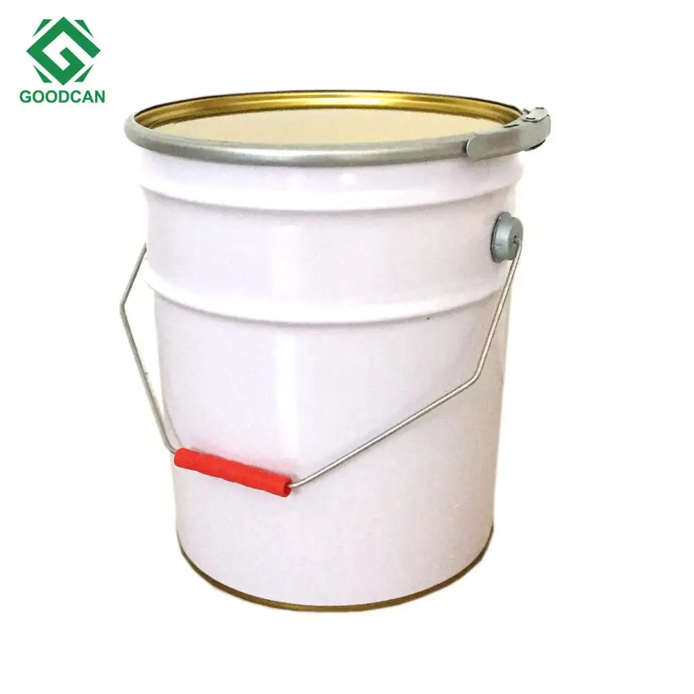 
Wholesale Low Price 4 liter-5 liter metal round can for paint ,paint pail for latex coating package 