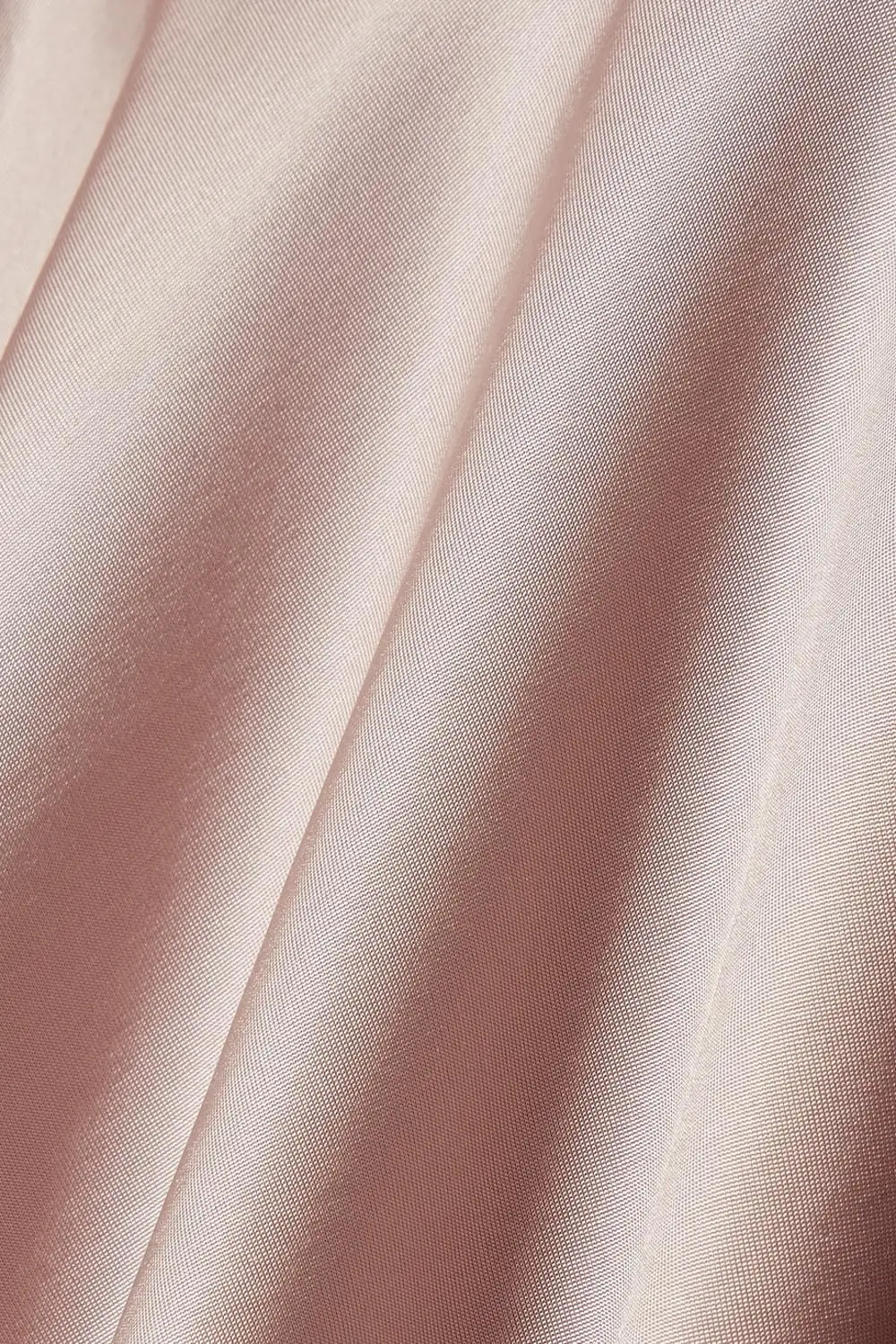 Office lady pink long sleeve silk satin ruffled women blouse