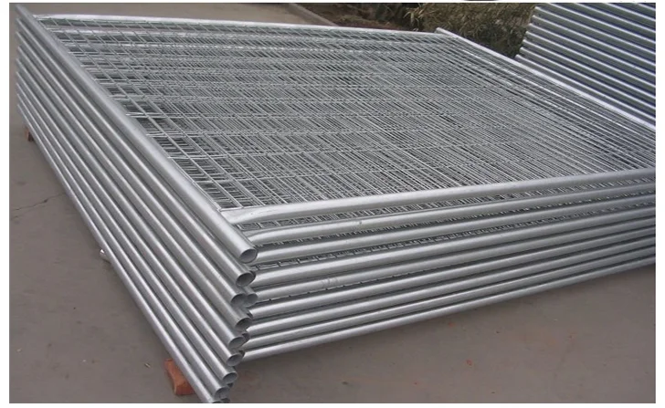 Galvanized Construction Fence for Access Control
