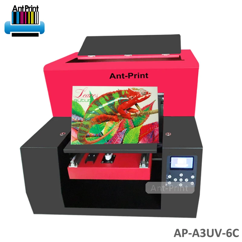 A3 размер УФ принтер печать по одному пропуску Apex УФ принтер цена УФ светодио дный с тиснением изображения