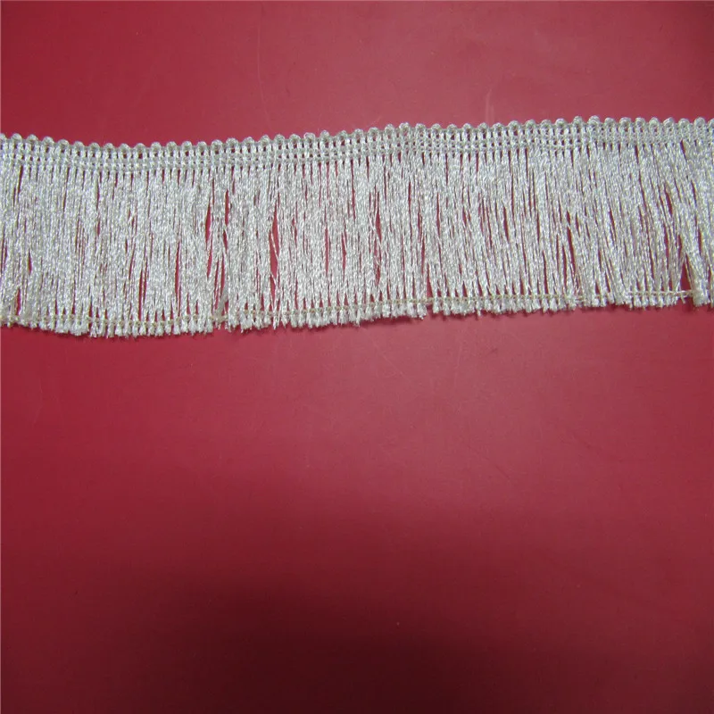 Mini Fashion fringe tassel  for garment accessories & White rayon fringe for clothes