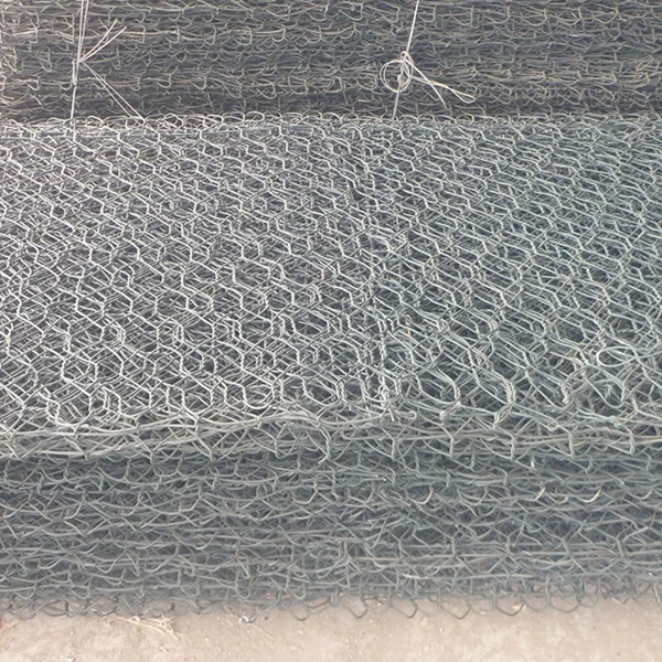 Galvanized/PVC coated/Galfan gabion mesh, gabion box (Anping factory)