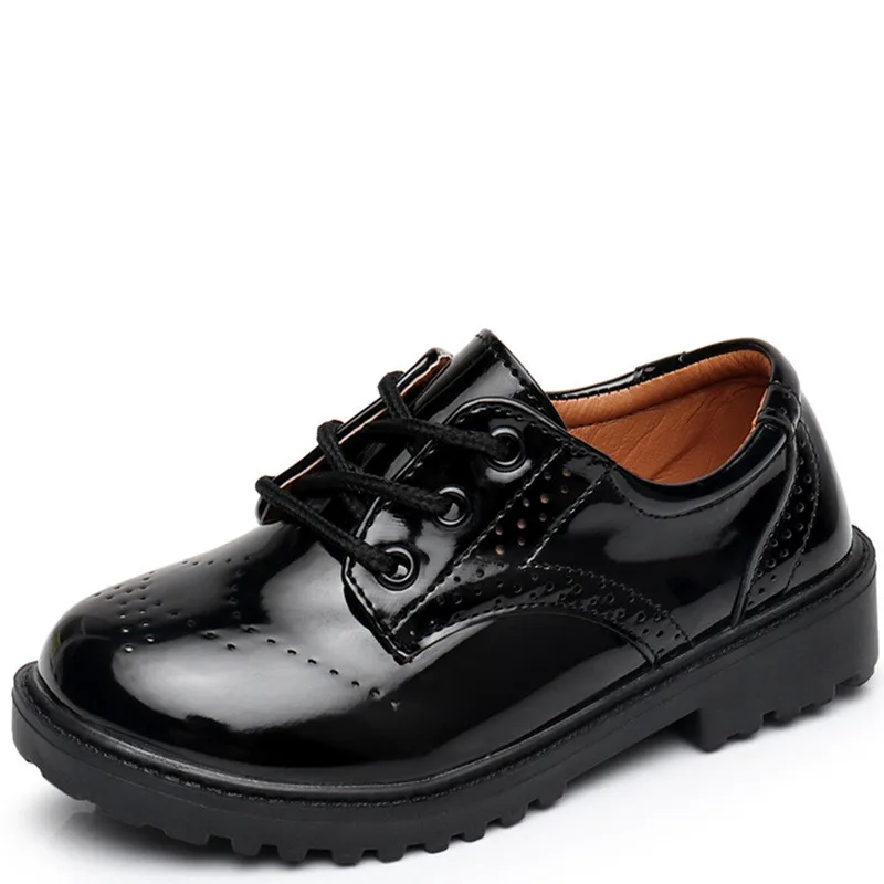 Fashion High Quality Kids Campus Craze Mary Jane Classic Oxford Dress Shoes School Uniform Black Shoes for Girls