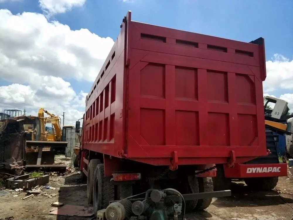 Second hand Dump truck  howo diesel dump truck 6*4 8*4 371hp 375hp hot sale