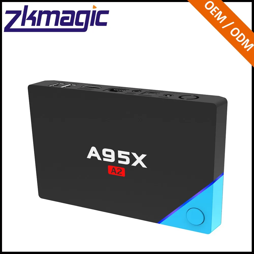 Android 6.0 A95X А2 Amlogic S912 Octa-core цена завода бесплатный поиск Интернет android smart box tv