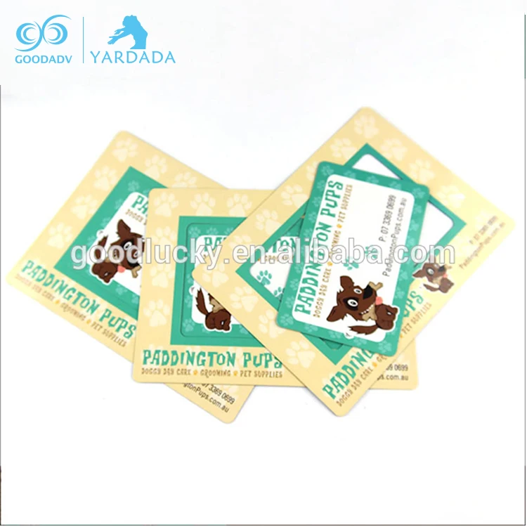 Promotional paper printed magnetic photo frame / fridge magnet with photo frame