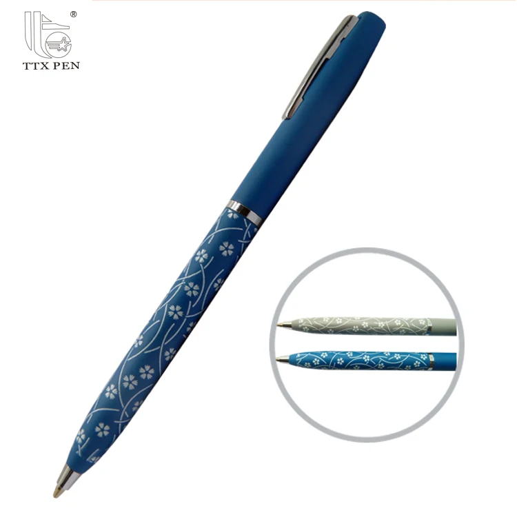
Full Barrel Heat Transfer Printing Wrap Custom Pattern Printed Pen 