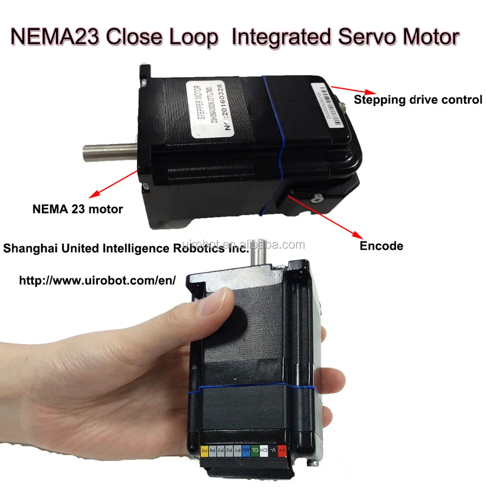 Шаговые двигатели постоянного тока NEMA23