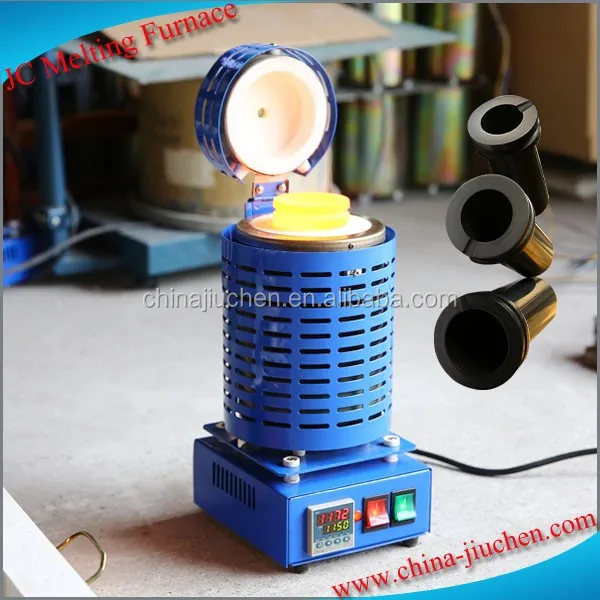 Supplier 220V 4kg Portable Electric Gold Silver Metal Smelting Furnace