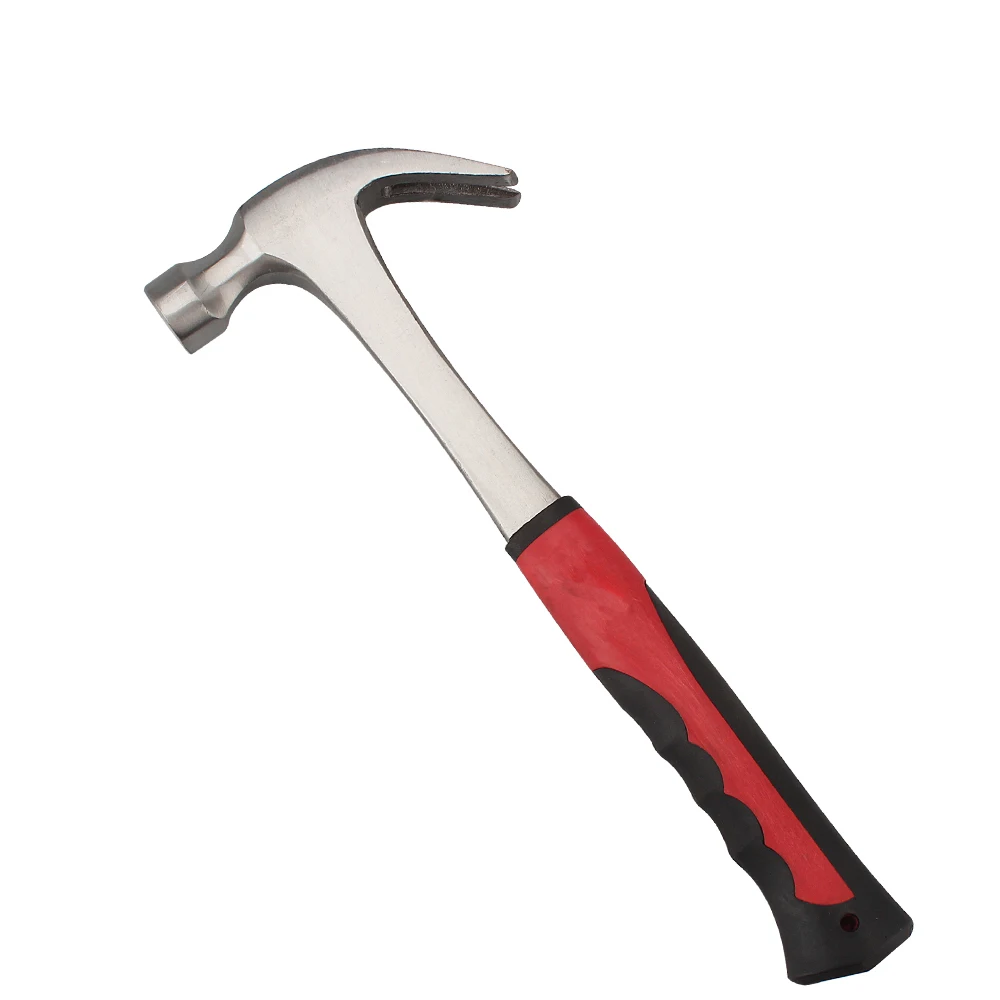 Fiber +TPR handle One Piece American Type Claw Hammer