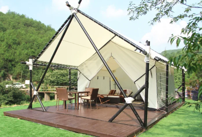 
luxury glamping tent safari tent 
