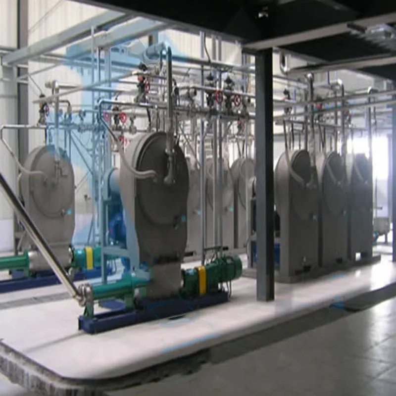 Potato starch production plant