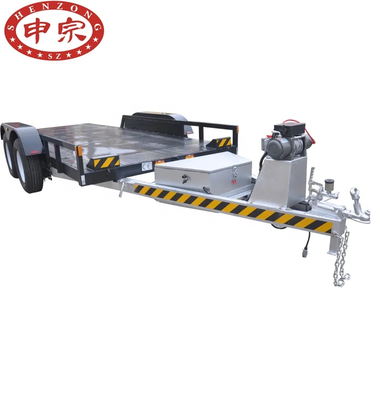 mobile hydraulic power packs 2500kgs weight car carrier trailer