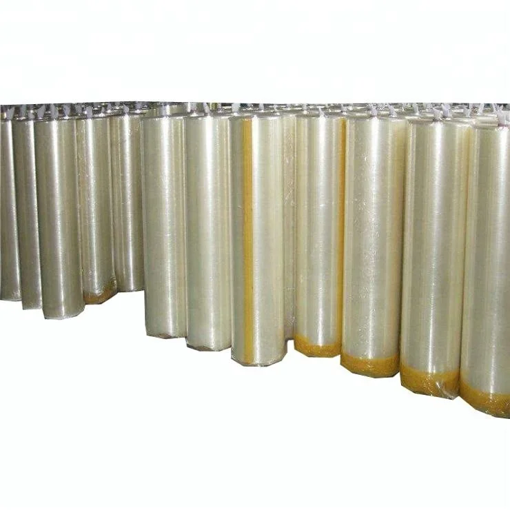 Hot melt adhesive transparent tape jumbo roll
