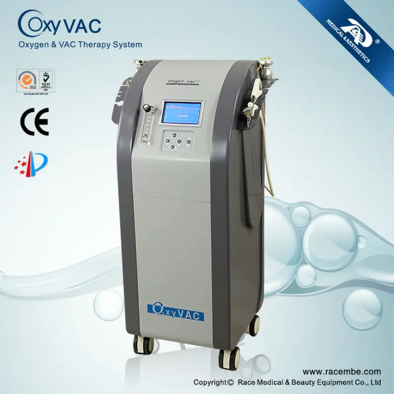 Pure Oxygen and VAC Therapy for lymphatic drainage