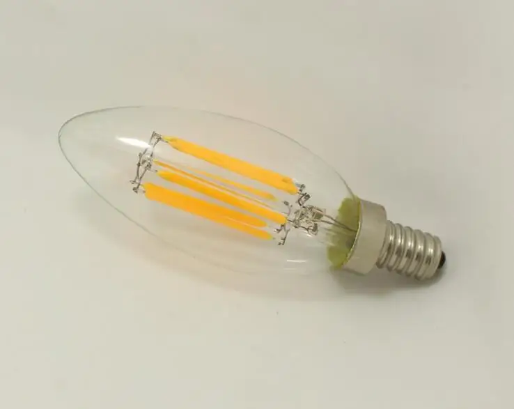 C35 C32 LED Candle Bulbs 2w 4w 6w 360 degree led filament candle bulb  led lighting E10/E11/E12/E14/E17/B15
