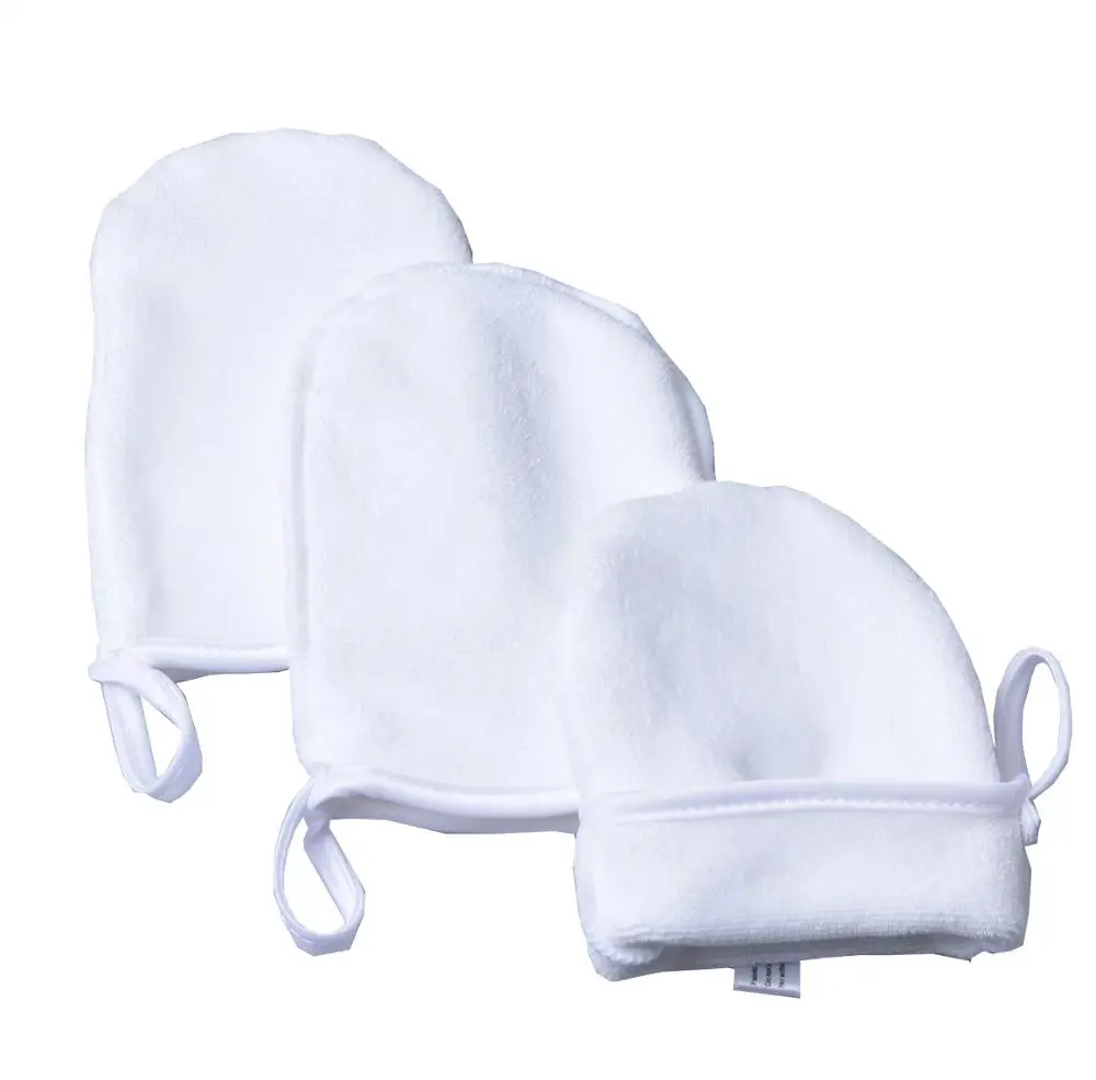 Microfiber Face Cleansing Gloves Reusable Facial Cloth Pads Makeup Remover Glove