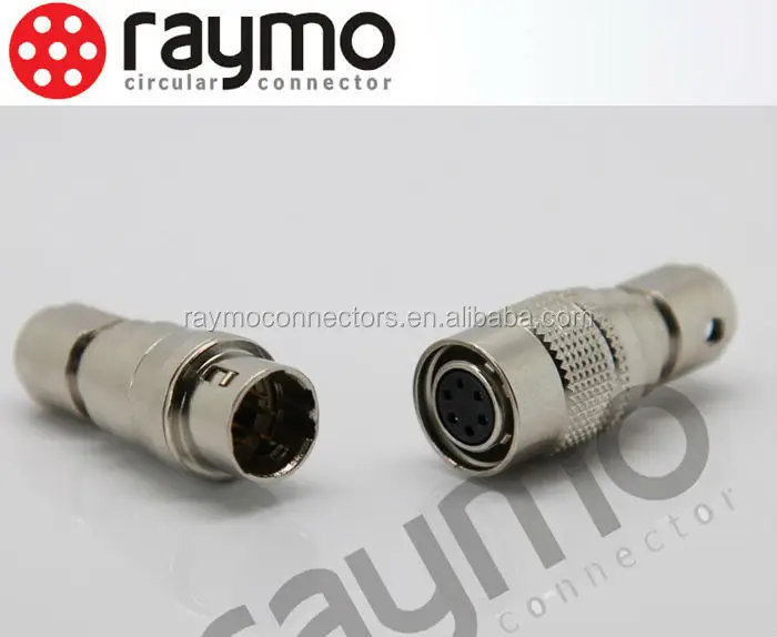 Hirose replacement 4 6 7 10 12 pin male female cable camera connector hirose -bnc