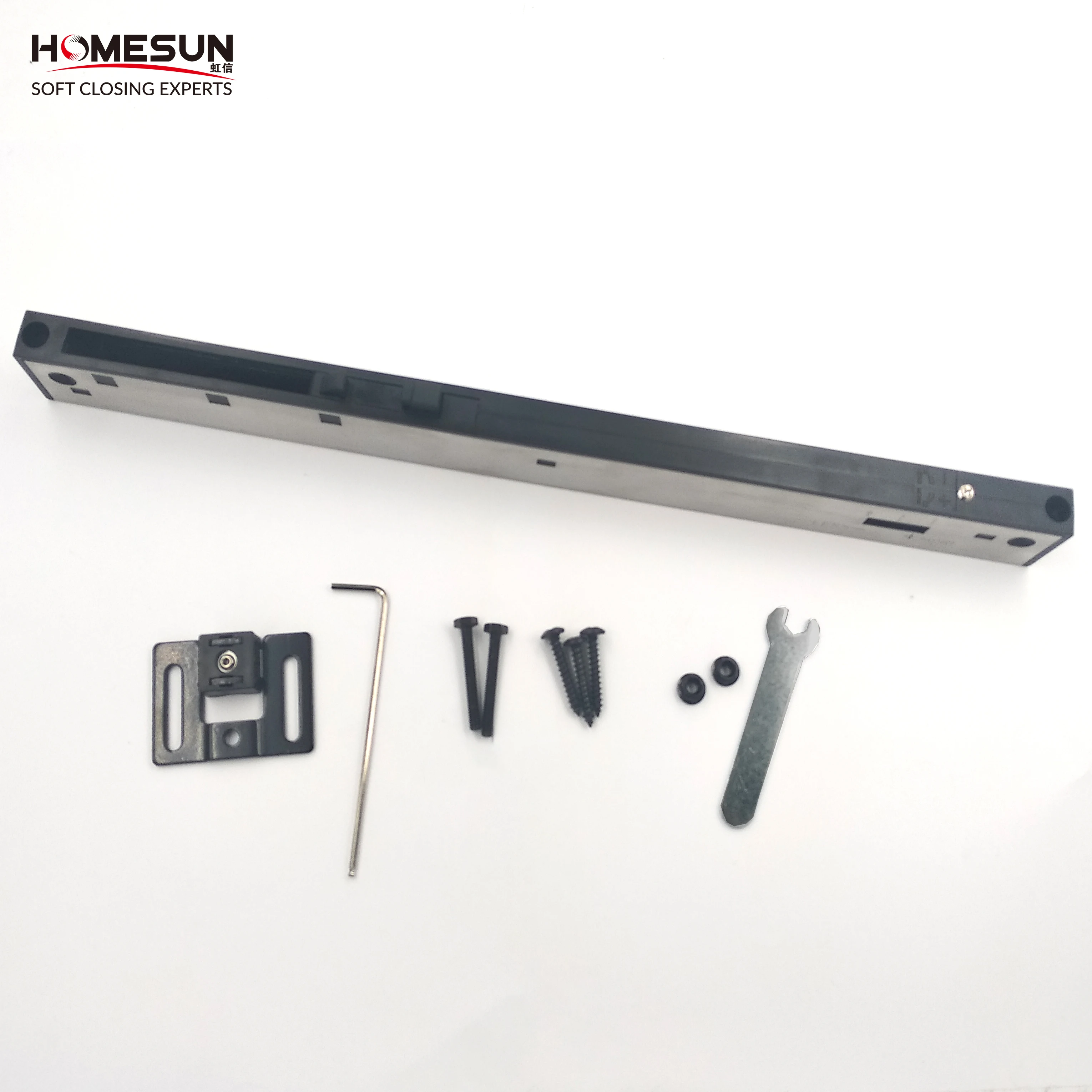 Heavy Duty Barn Door Soft Closing Damper Buffer For Sliding Door Roller Furniture Fittings