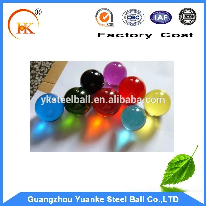 красочные твердого акрилового шарик