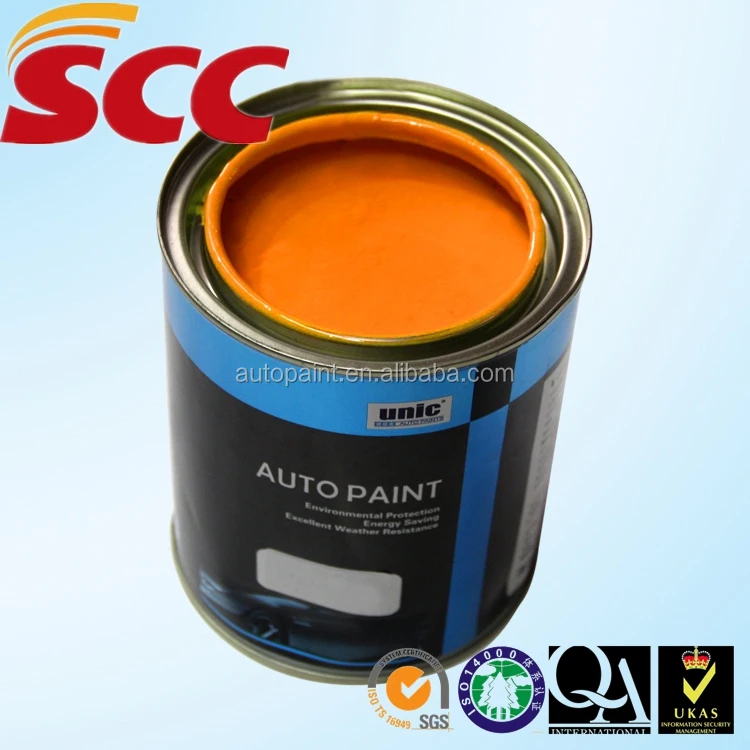 UNIC brand enamel paint 2K color base coat