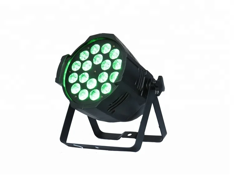 Stage light 18*18W RGBWAUV 6in1 Indoor Par Can LED par light