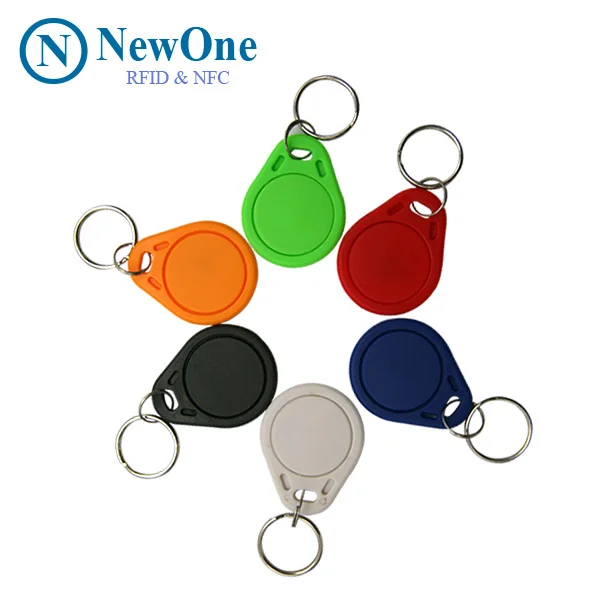 125KHZ tk4100 chip rfid pvc keychain/ rfid keyfob for door open