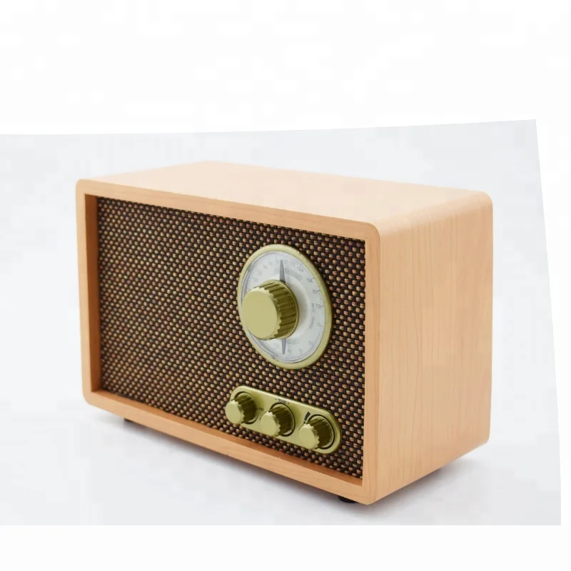 Best sale classic wooden design am fm radio