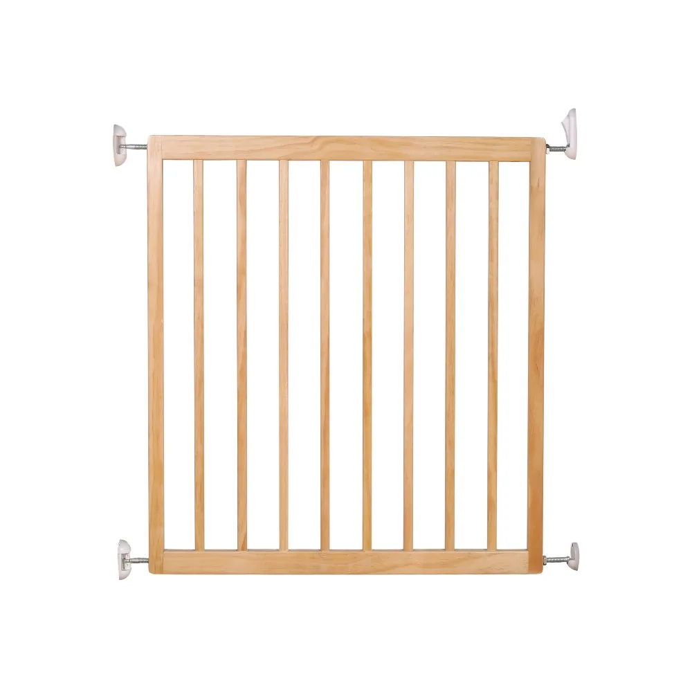 Simple design beech wooden safety fence