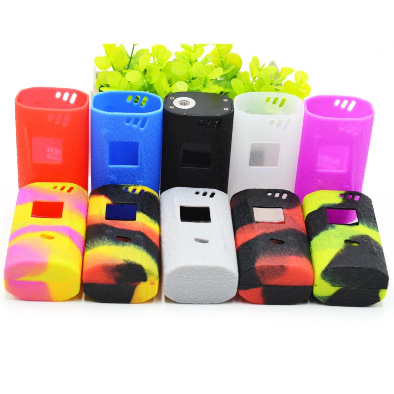 Цветной силиконовый чехол для Smok alien 220w box mod kit