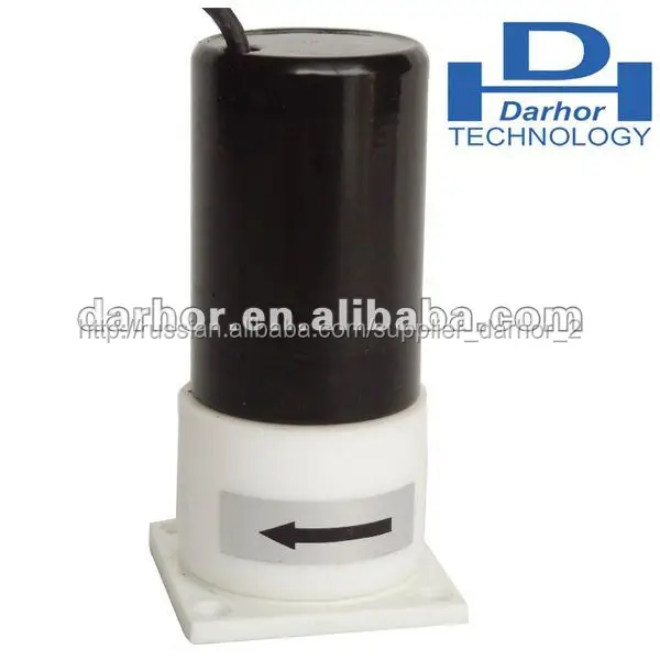 Darhor 2/2 нормально закрытый политетрафторэтилен тела электромагнитные клапаны